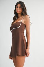 Everyday Rush Dress Brown