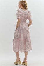Feminine Charm Dress pink
