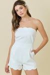 Edgy Elegance Romper