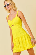 Here Now Dress Lemon