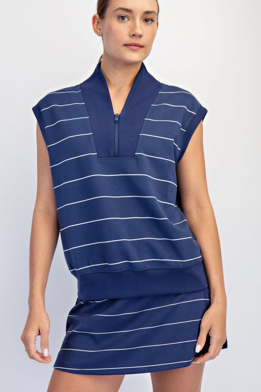 Courtside to Cocktails Set - Navy