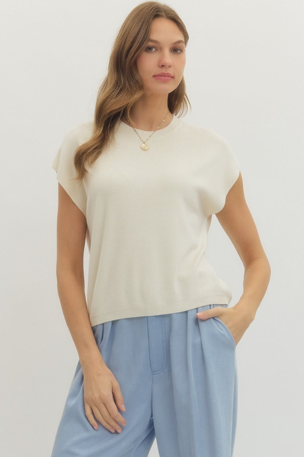 Southern Grace Top - Ivory