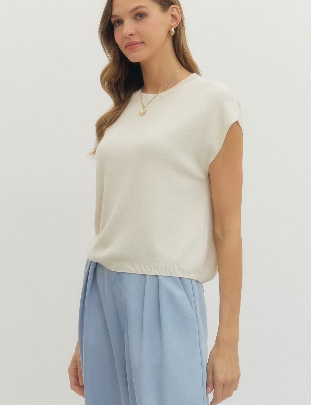 Southern Grace Top - Ivory