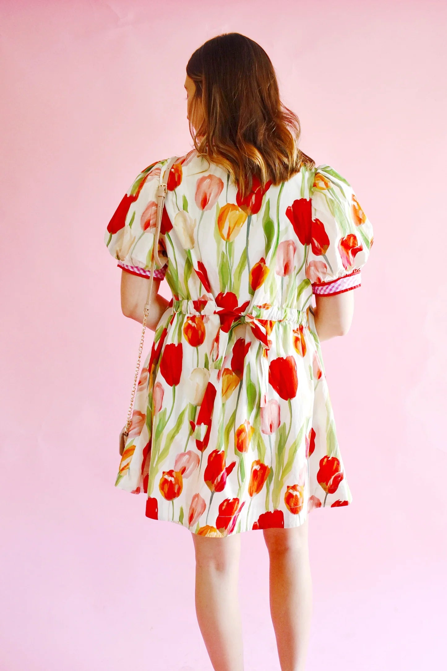 dress with tulips Bernadette Floral Tulip Dress