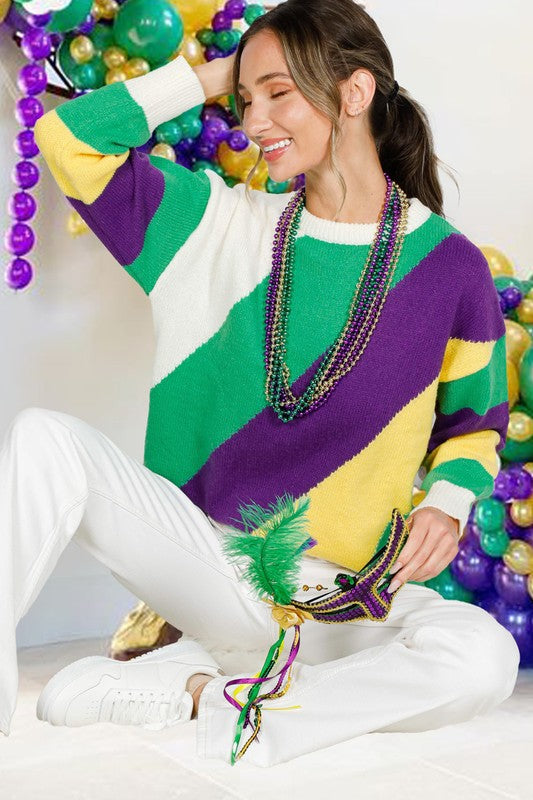 Mardi Party Sweater