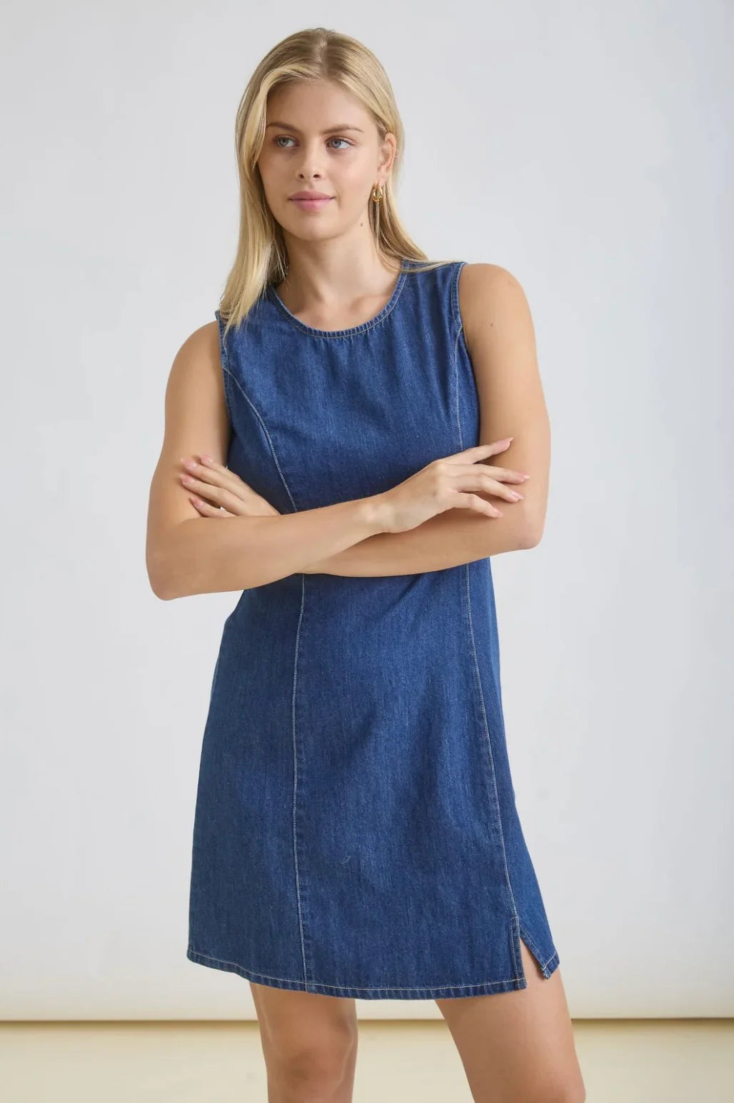 Rodeo Drive Denim Mini Dress