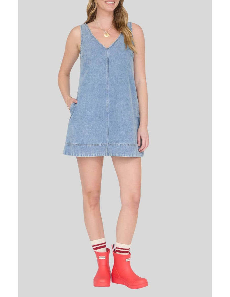 Saloon Denim Mini Dress