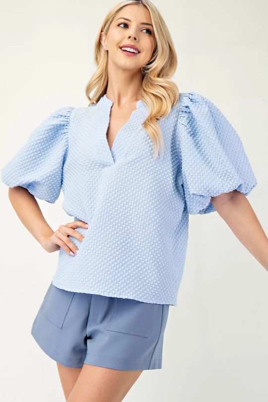 Made for Glam Top Blue