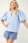 Made for Glam Top Blue