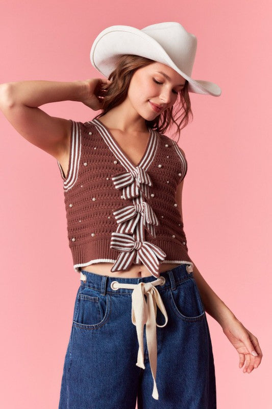 The Blushing Belle Vest