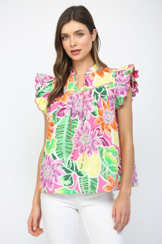Tropical Island Blouse