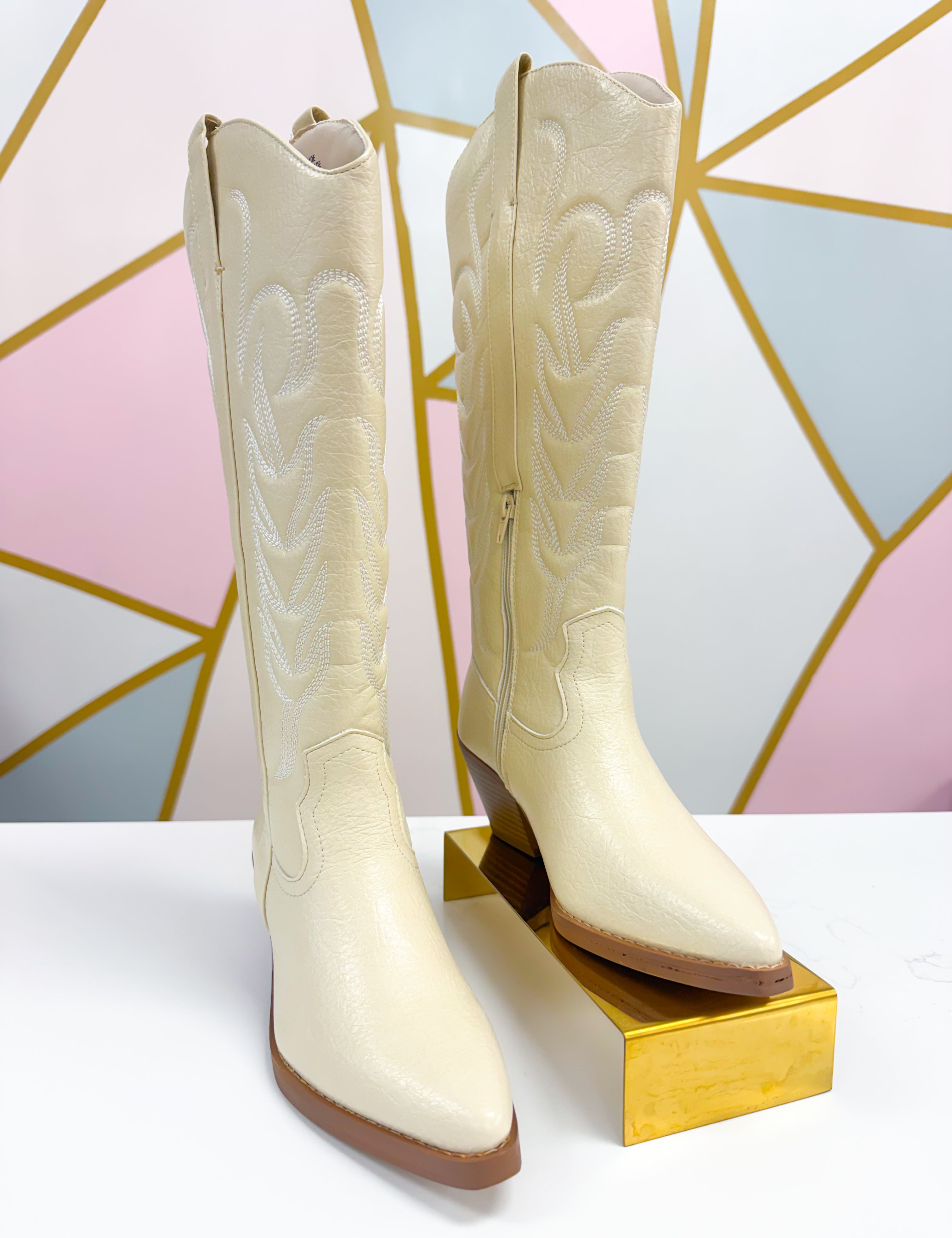 Dixie Boot - Cream