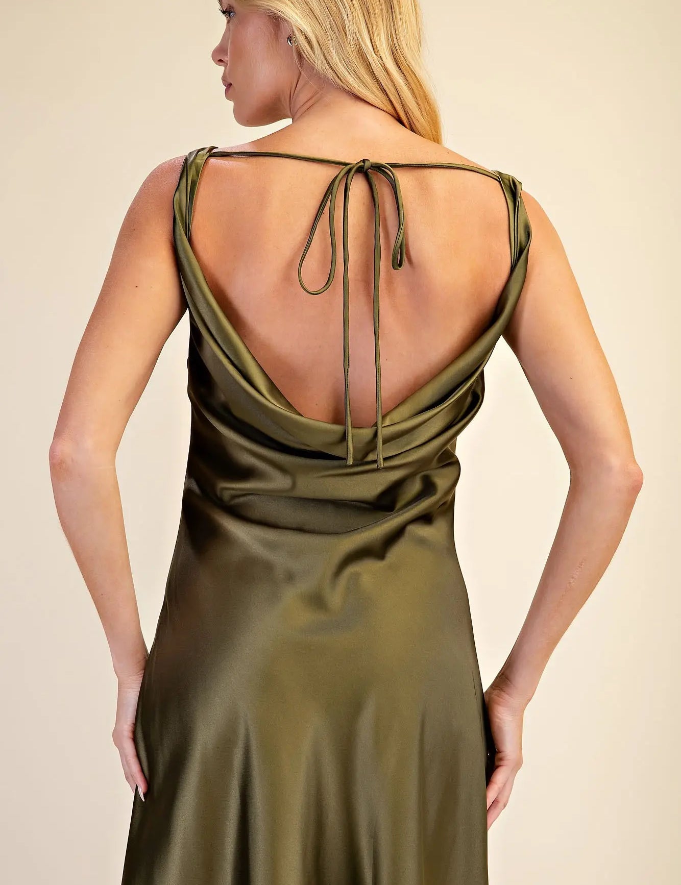 Moments to Love Maxi Dress - Olive