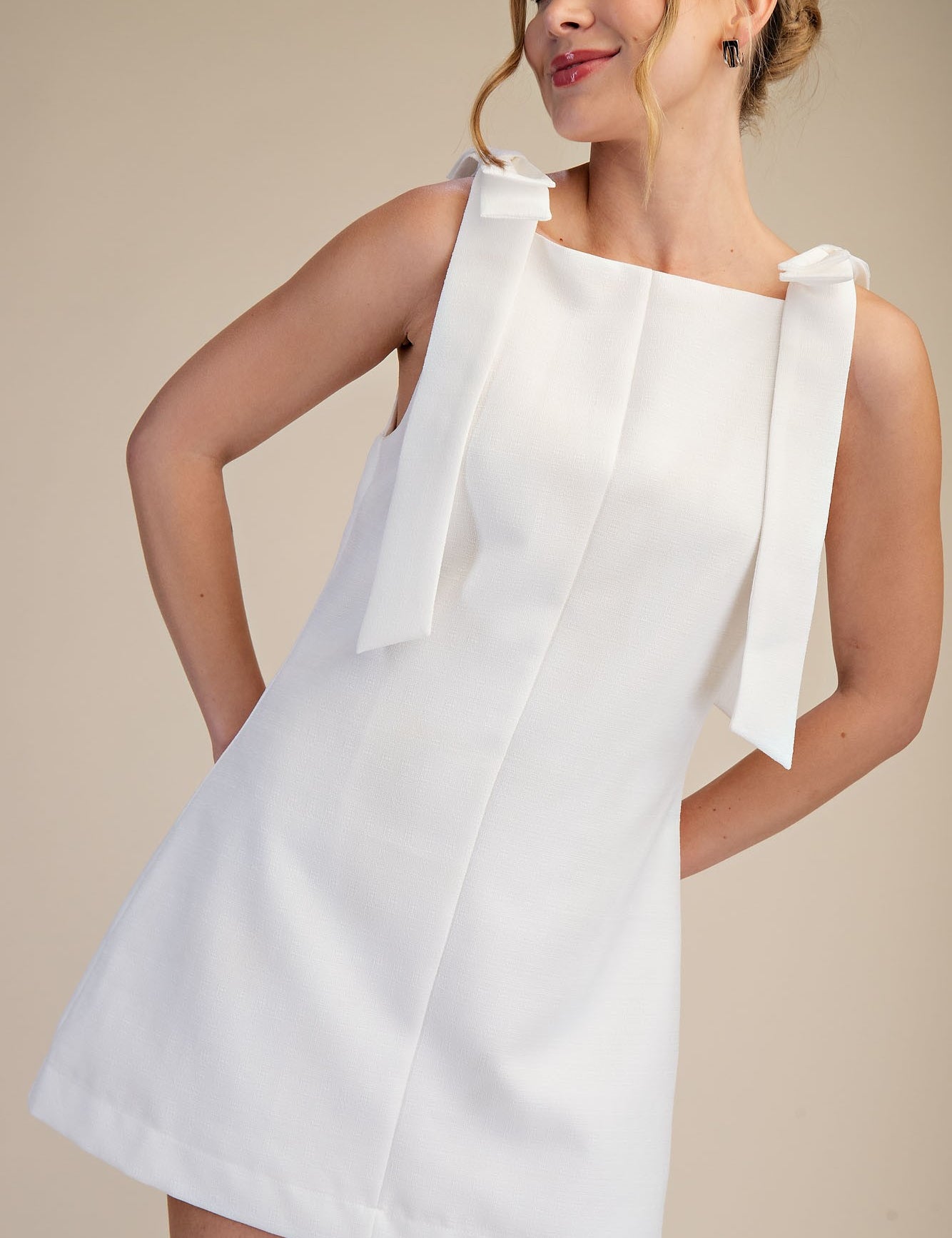Soho Statement Dress - White