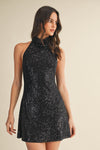 All Night Long Dress Black