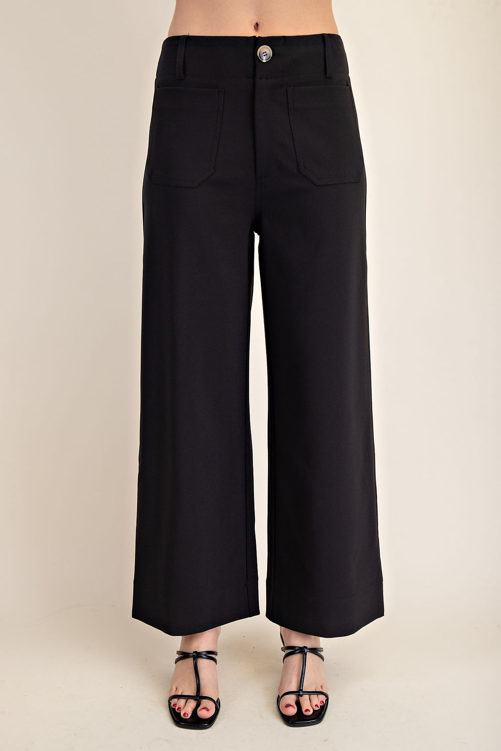 City Sleek Pants Black