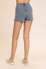 Concrete Confidence Skort Medium Wash