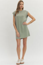 In My World Dress -Sage