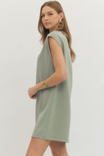 In My World Dress -Sage