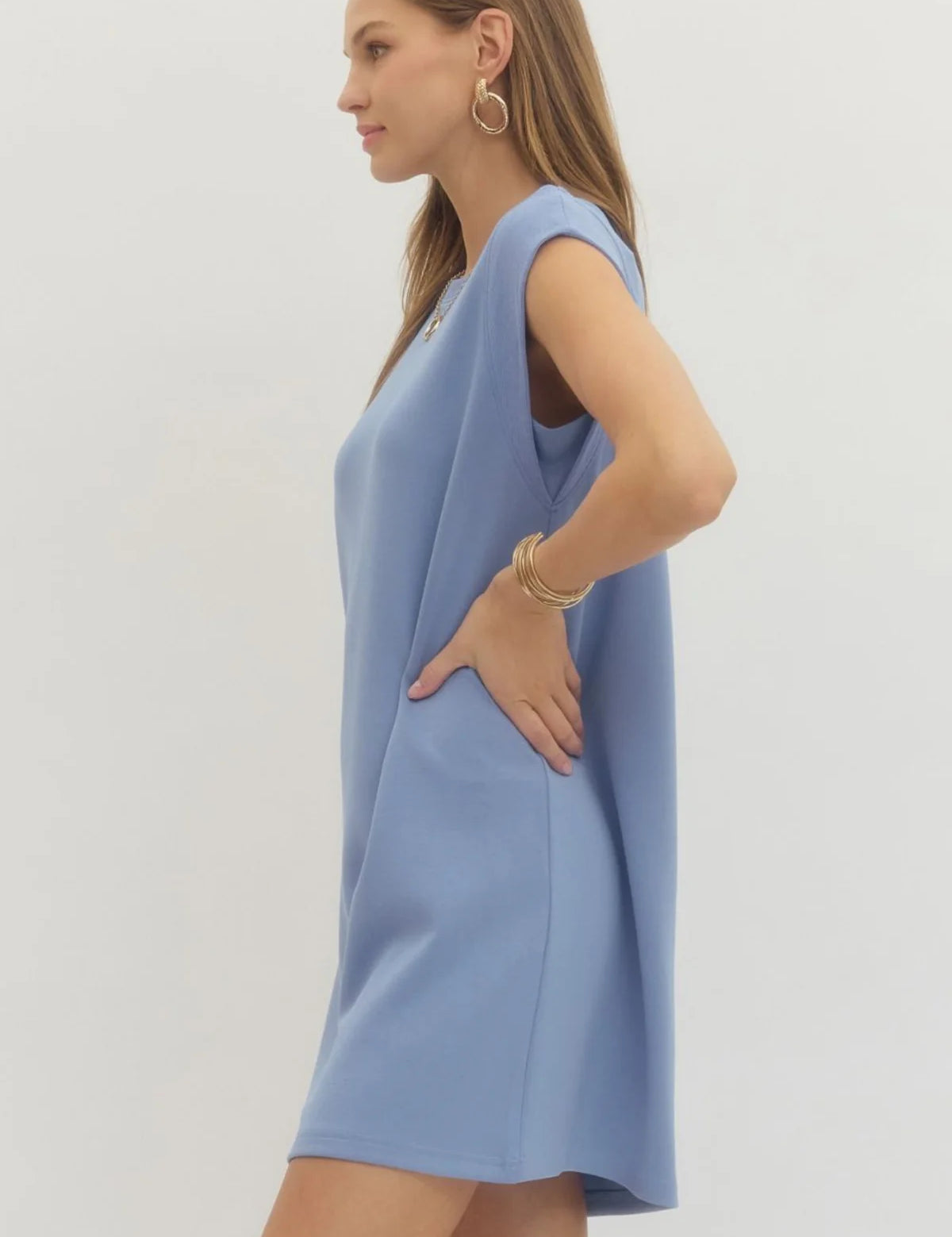 In My World Dress - Blue