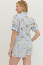 Chic Outing Set Blue