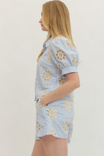 Chic Outing Set Blue