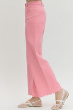 Scalloped Heart Pants Pink
