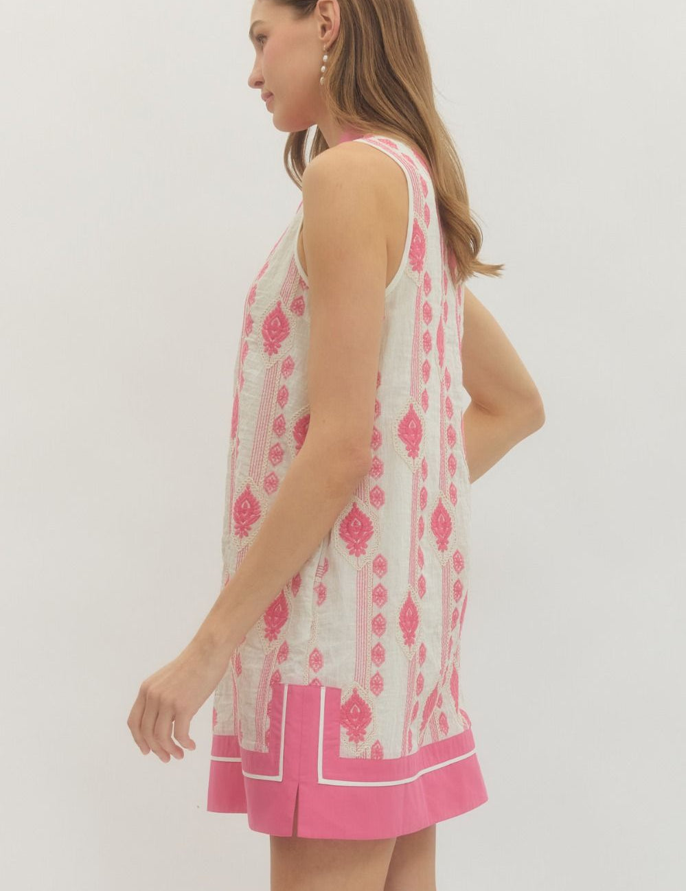 Picnic in Provence Dress - Pink