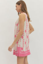 Picnic in Provence Dress Pink
