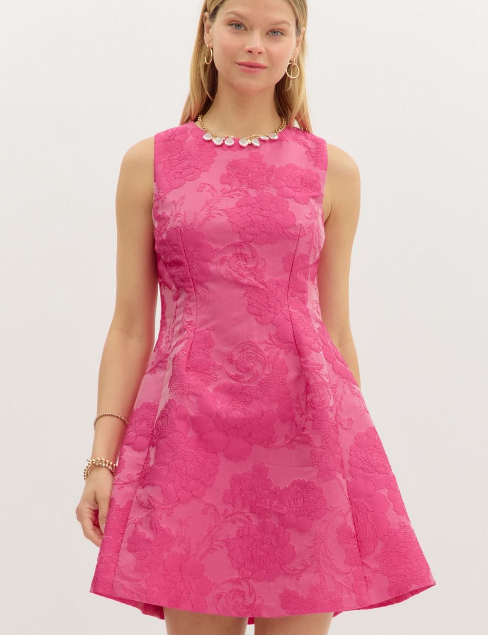 Paint Me On The Town Dress Pink