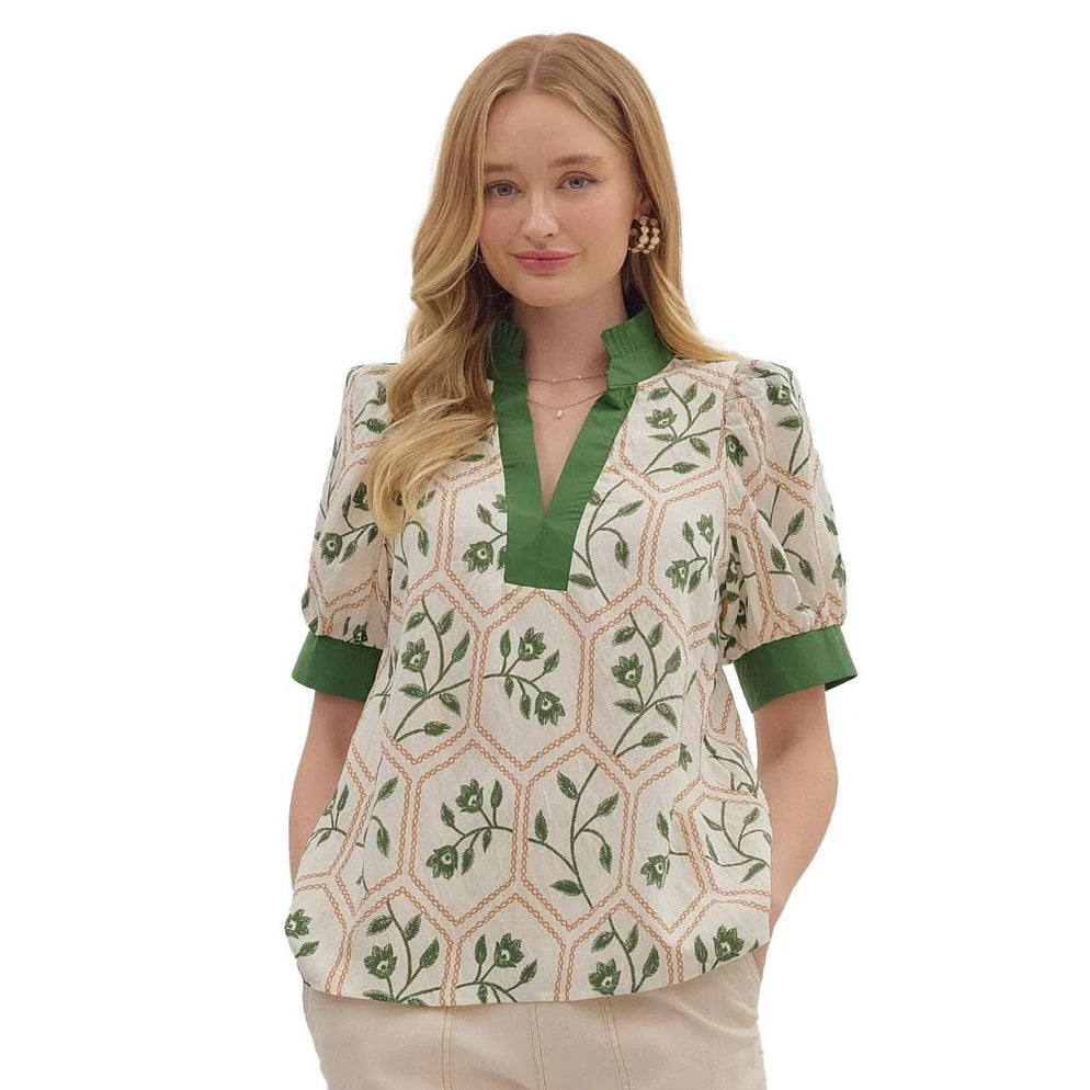 Boosting Pride Top Olive