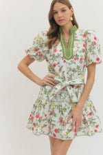 Floating Ivy Dress Cream