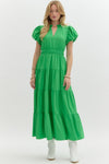 Radiant Maxi Dress Green