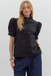 See You At The Office Top Black