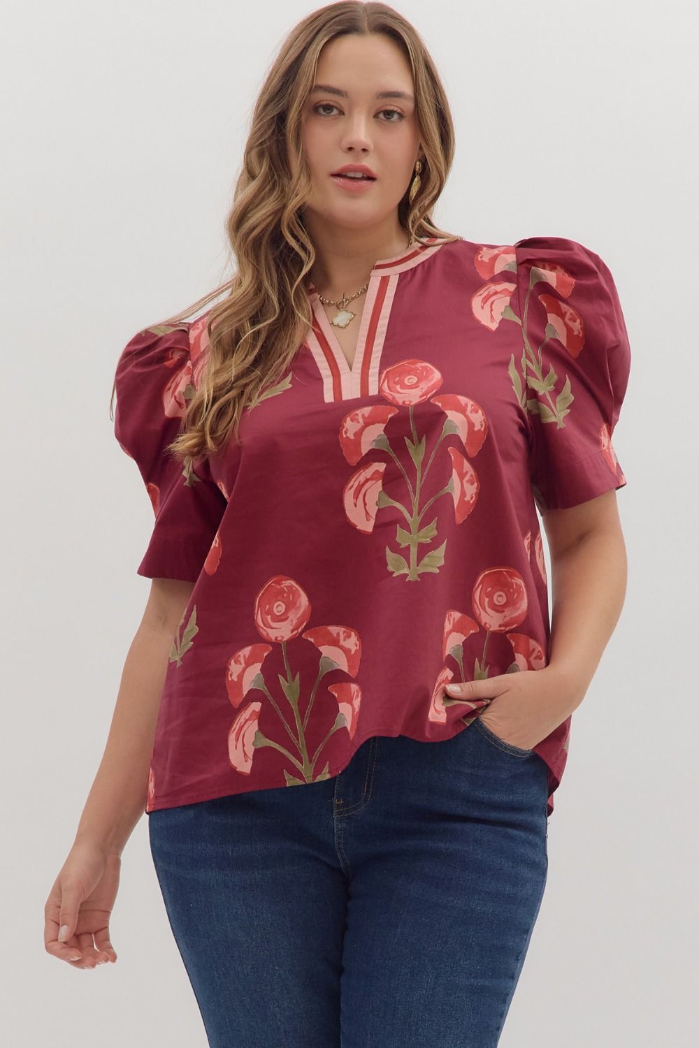 Winding Down Tulips Top