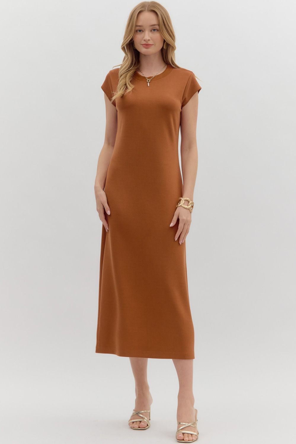 My Go To Dress Chestnut