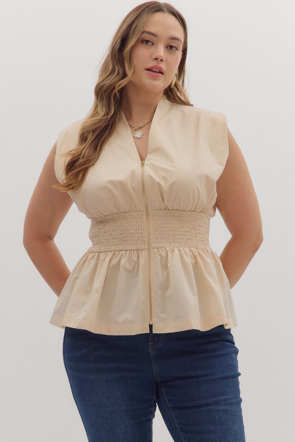 Perfect On You Top Ecru