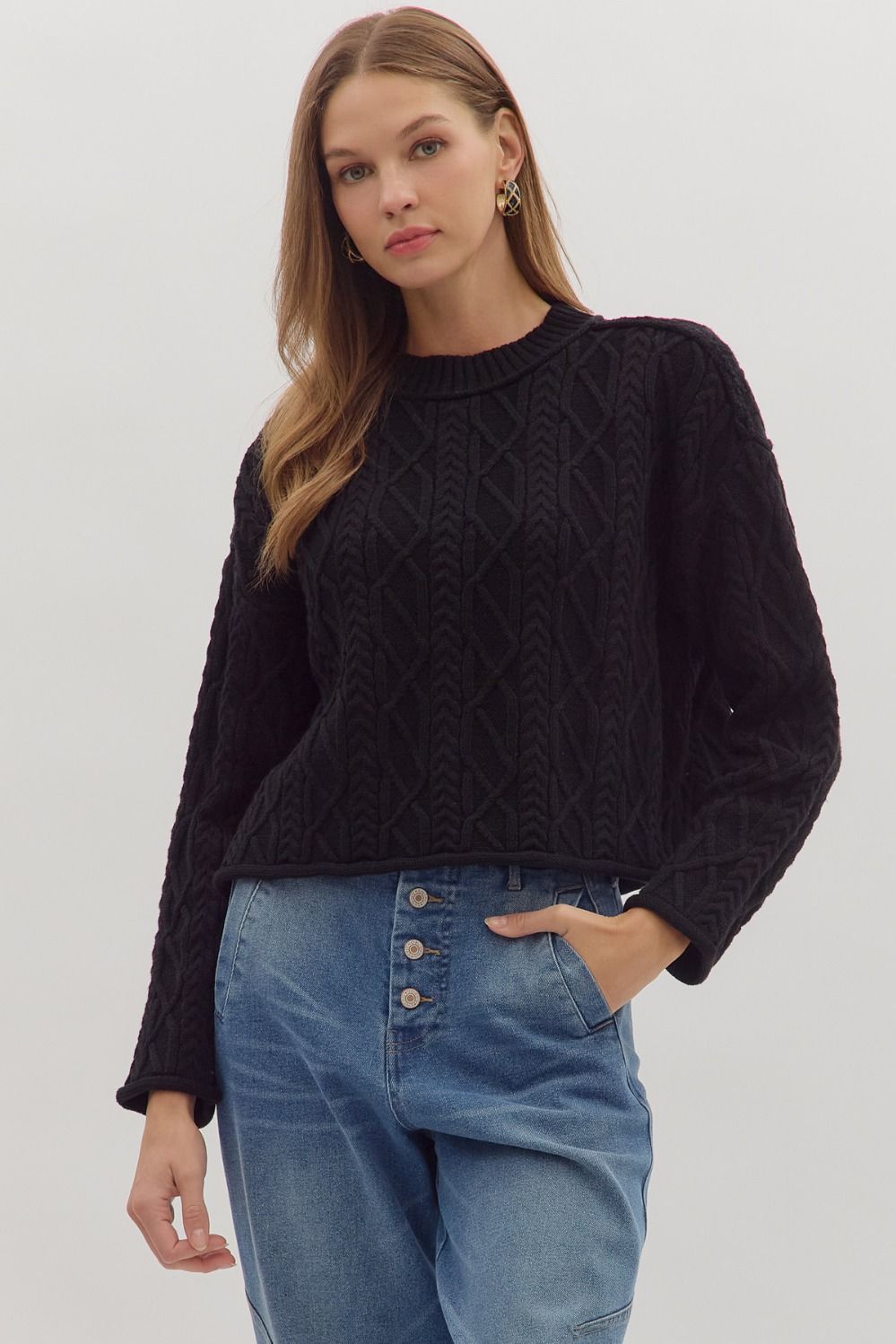 Bolder Today Sweater Black