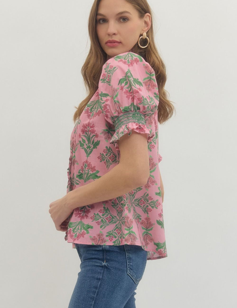 Feels Just Right Top Pink