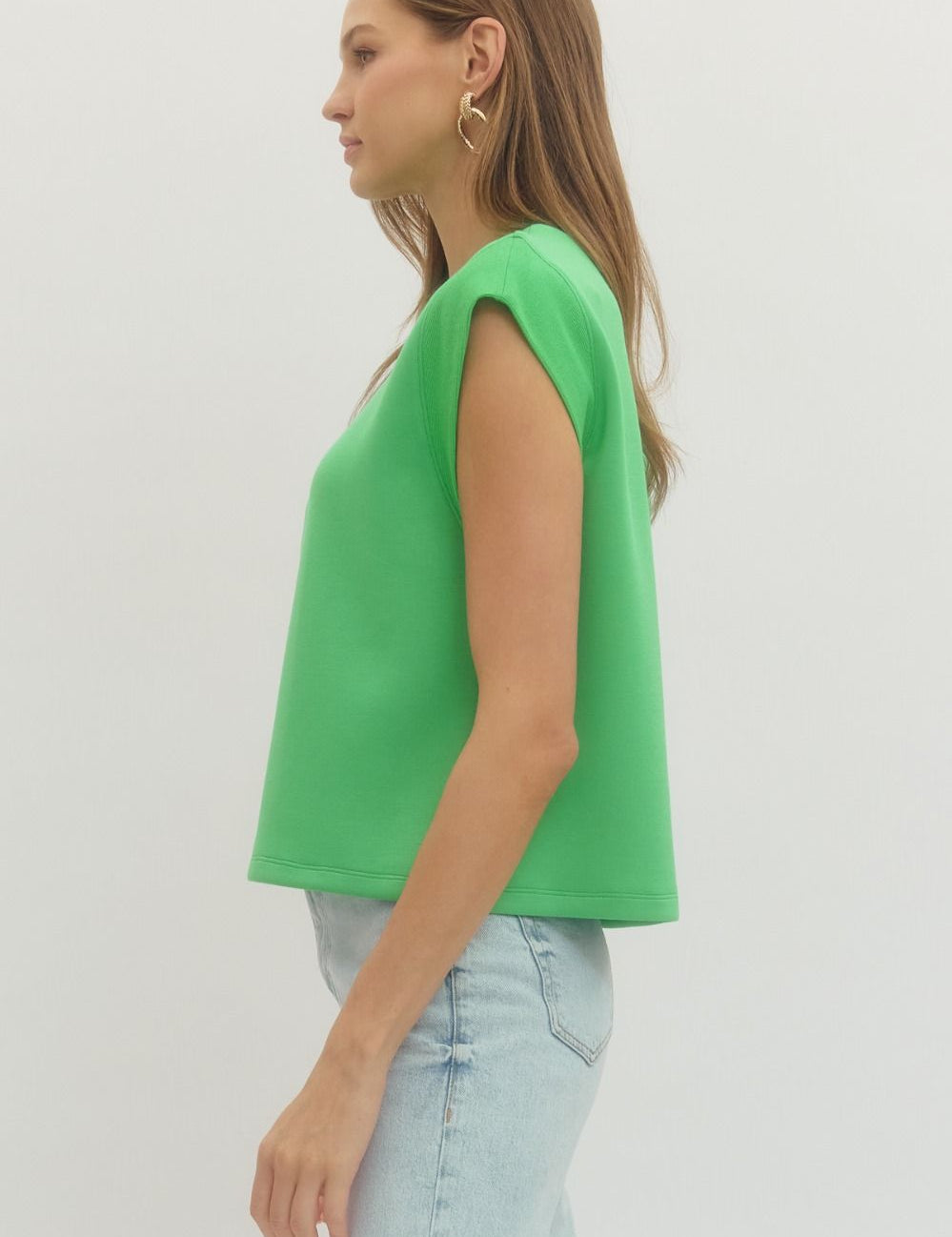 Never Changed Top Green