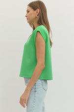 Never Changed Top Green