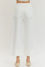 Fight is Over Pants - White