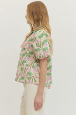 Botanical Charm Top