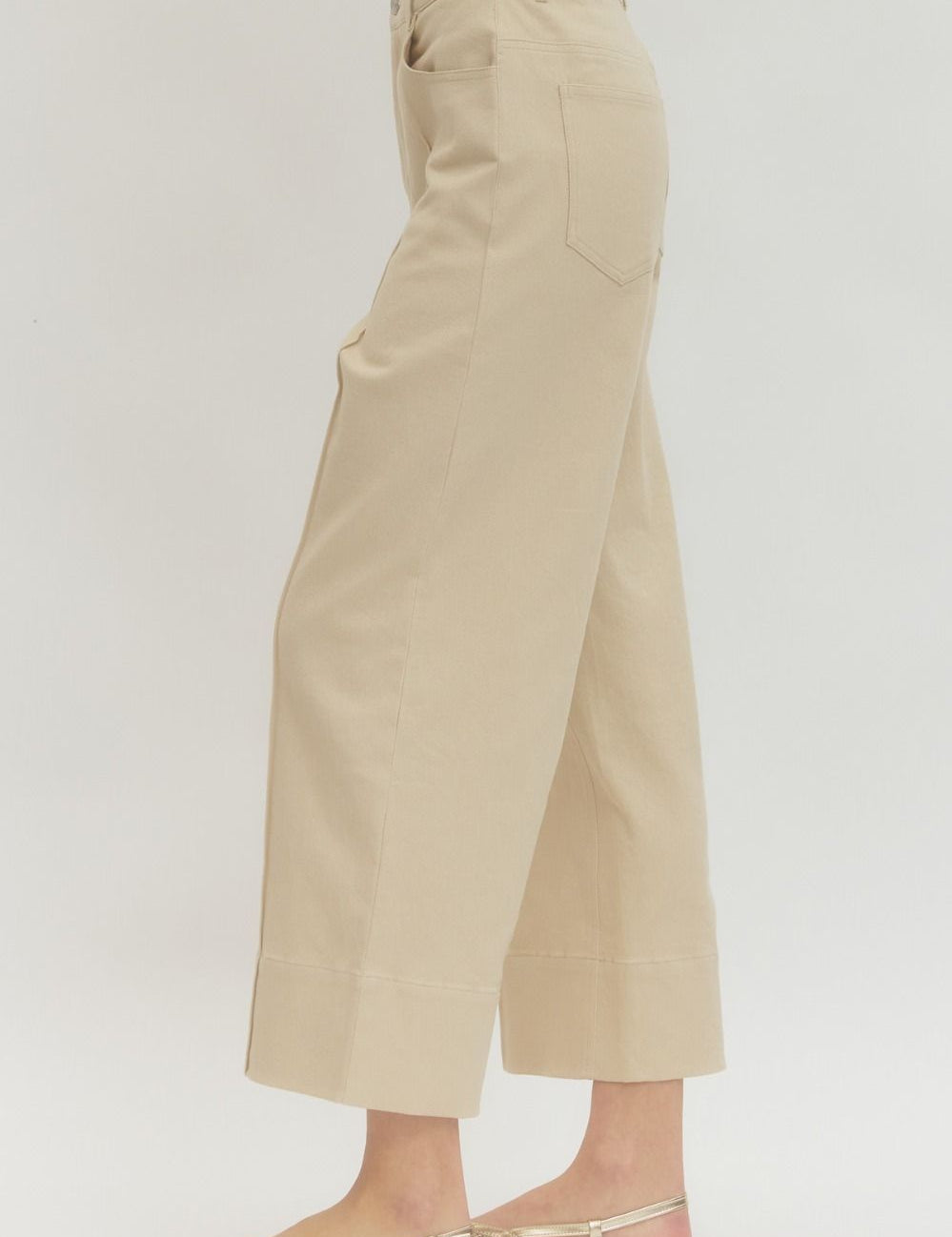 Fight is Over Pants - Tan
