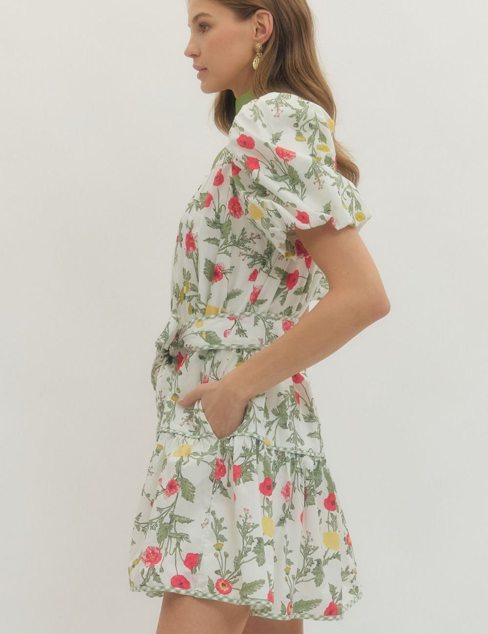 Floating Ivy Dress Cream