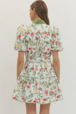 Floating Ivy Dress Cream