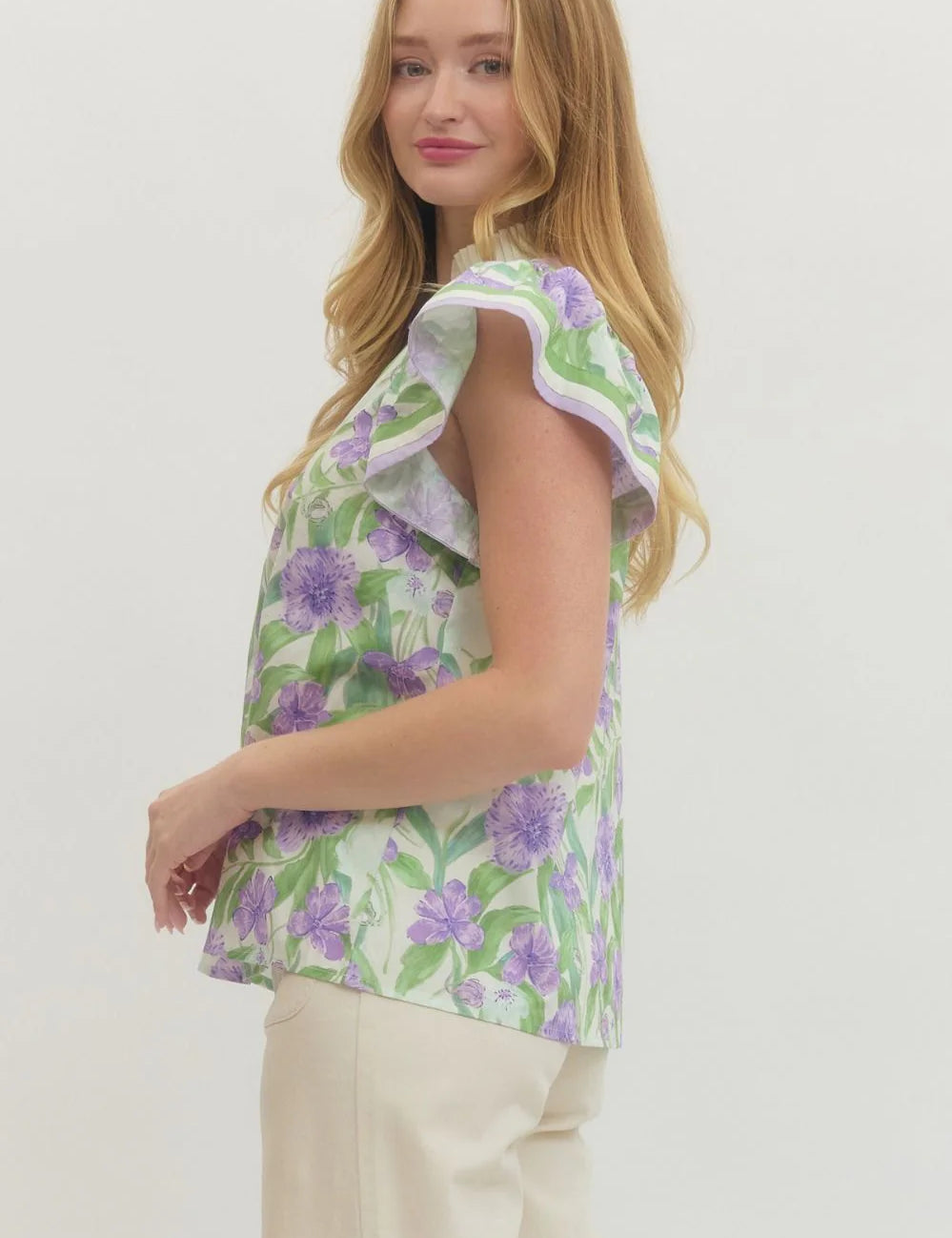 Lilac Love Top Purple