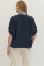 Darling Favorite Top Navy