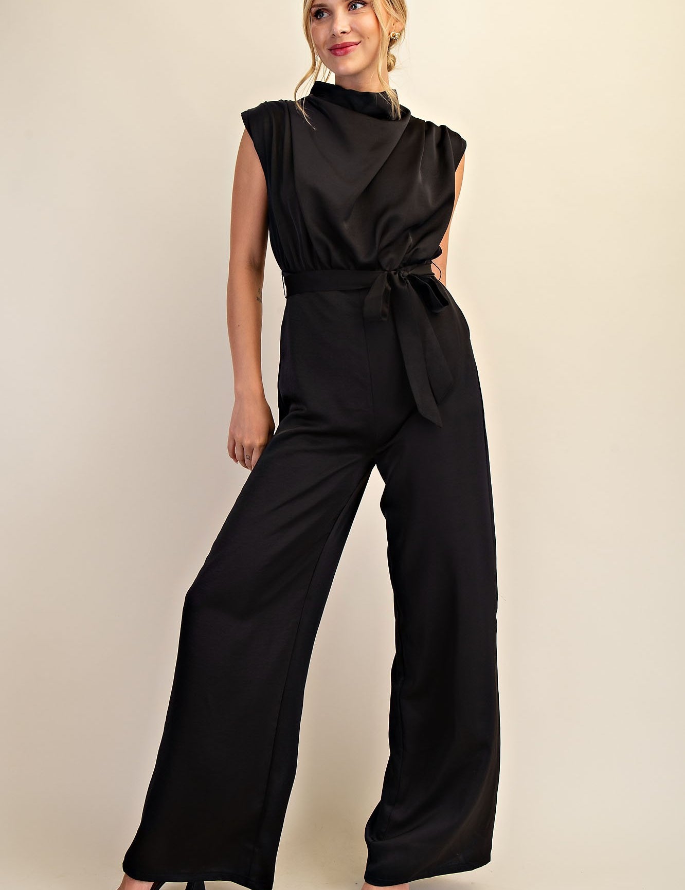 Give Me A Reason Jumpsuit Black