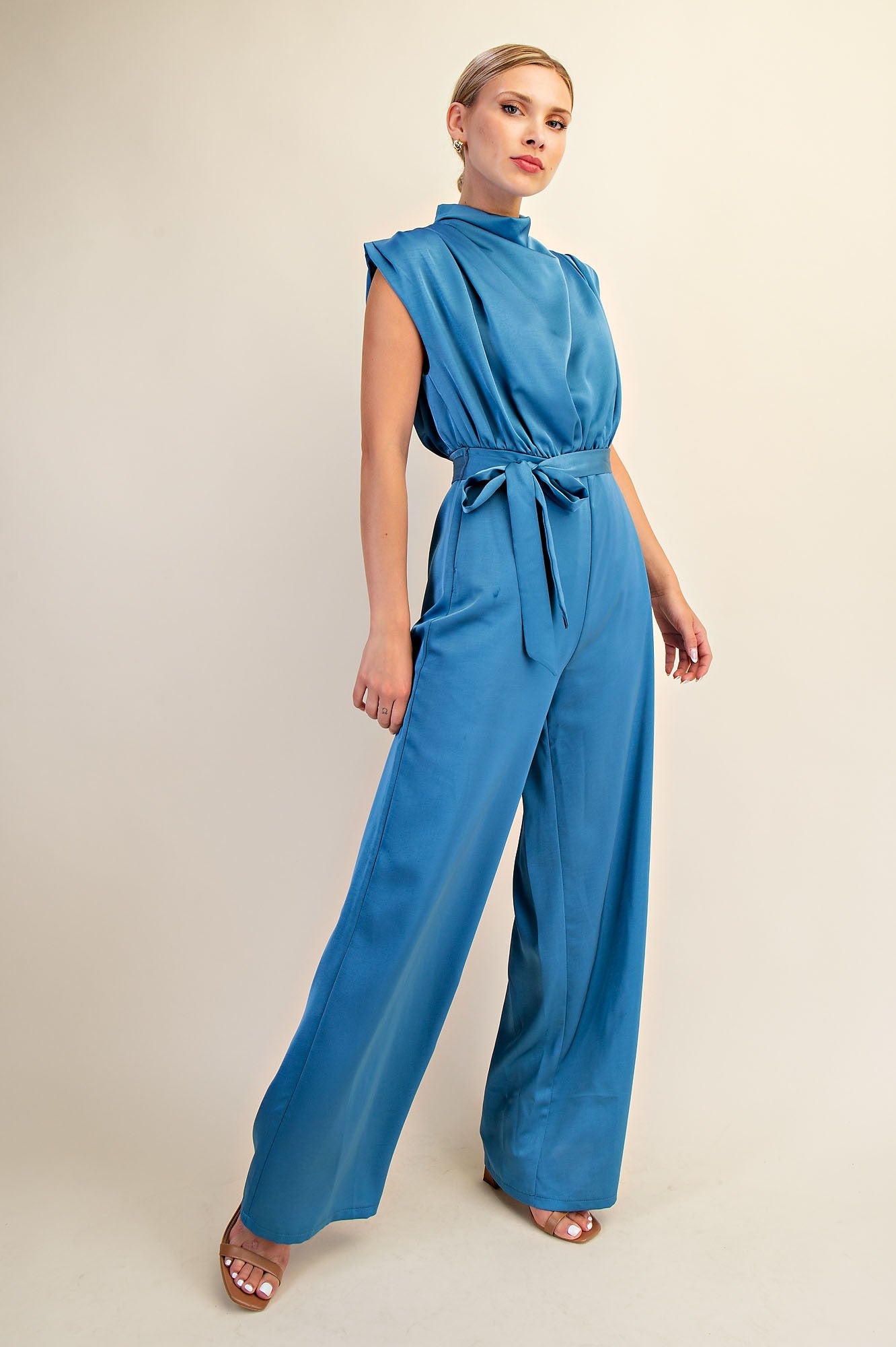 Give Me A Reason Jumpsuit Blue